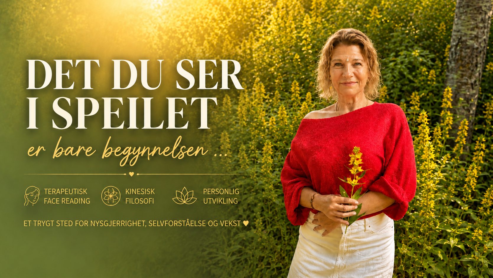 Edel Sirby, grunnlegger av Facereaderen, Det du ser i speilet er bare begynnelsen